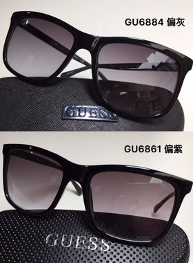 毛毛虫美国直购GUESS盖尔斯男女款太阳镜GU6861 GU6884现货