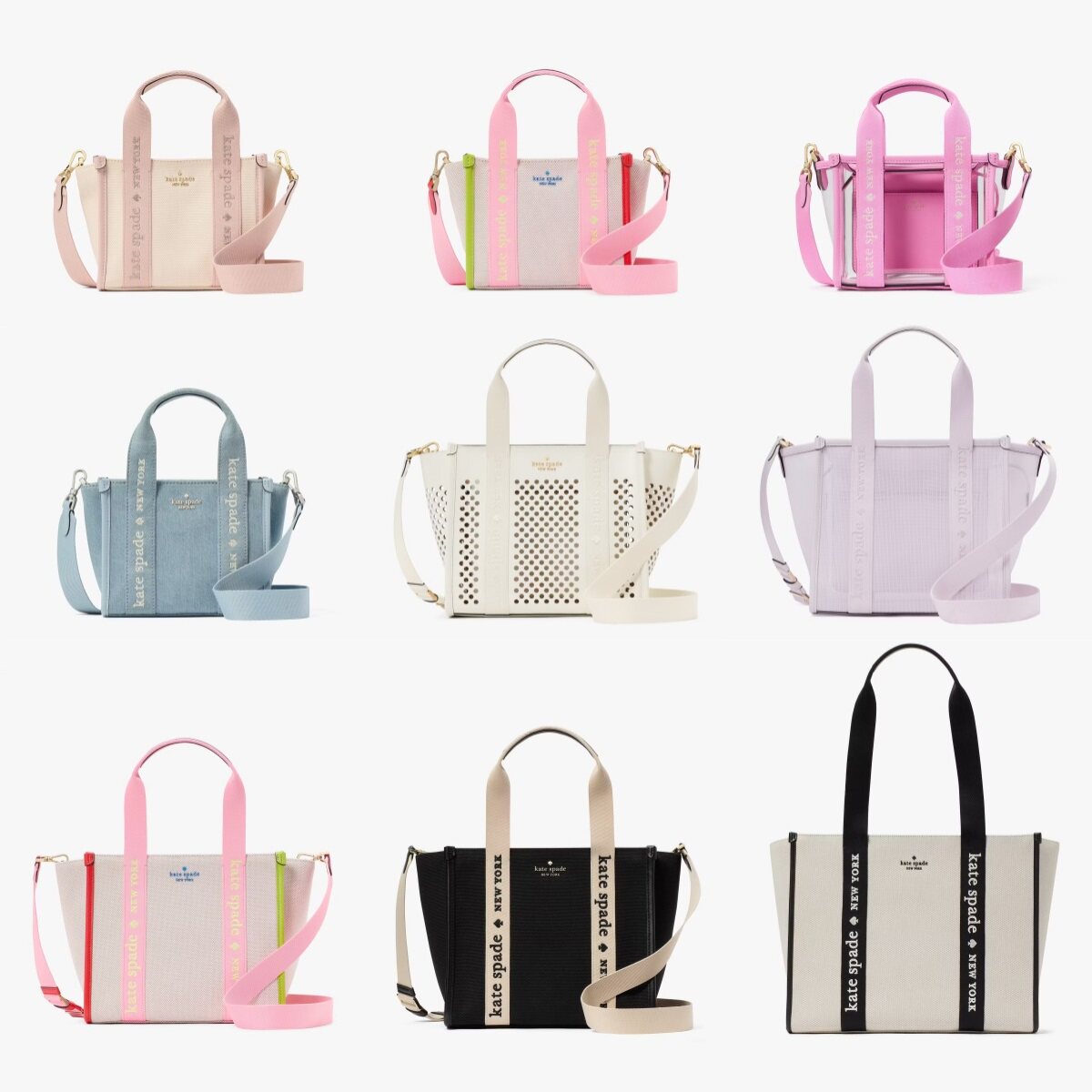 双旦23折起Kate Spade美国官网kip迷你帆布小号翅膀字母托特包,箱包皮具/热销女包/男包,手拿包,淘宝优惠券,粉丝福利购,淘宝优惠卷