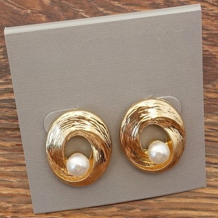 西洋欧美巴洛克宫廷风度假摄影宴会派对婚纱礼服裙小香风耳钉针饰