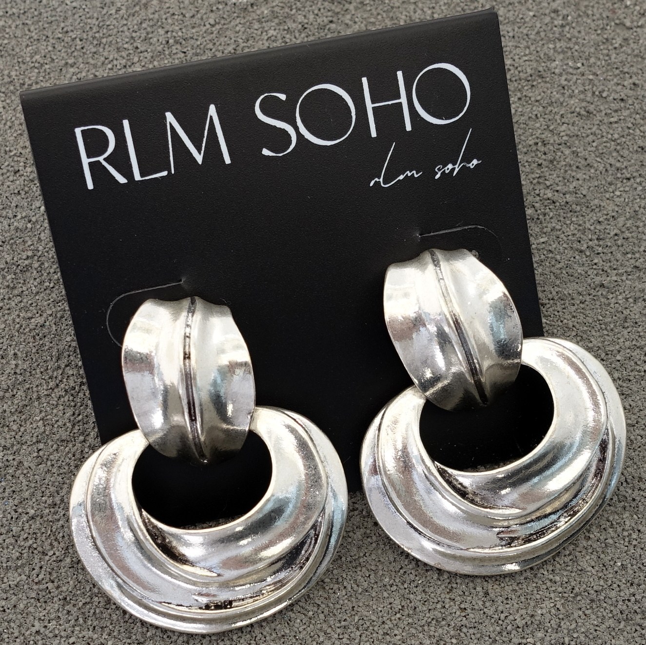 拉睦RLM SOHO做旧金银欧美风中世纪古典宫廷风森女文艺范耳钉针饰