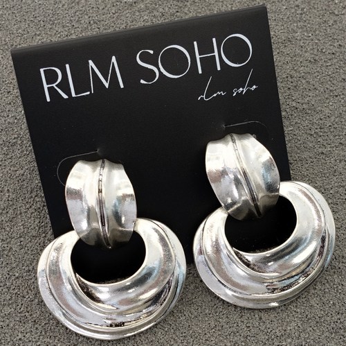 拉睦RLM SOHO做旧金银欧美风中世纪古典宫廷风森女文艺范耳钉针饰