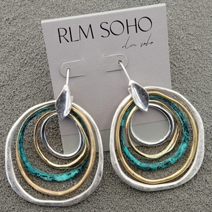 西洋欧美风设计师腔调森女文艺气质范多色拼接潮人个性 耳环坠饰品