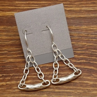 西洋欧美风设计师腔调森女文艺嘻哈朋克摇滚范耳环坠饰品