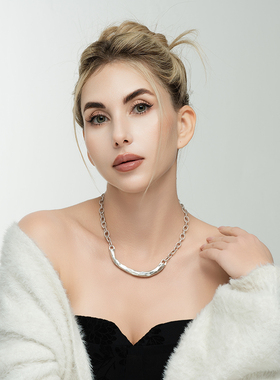 西洋欧美风设计师腔调森女文艺嘻哈朋克摇滚范潮人项链