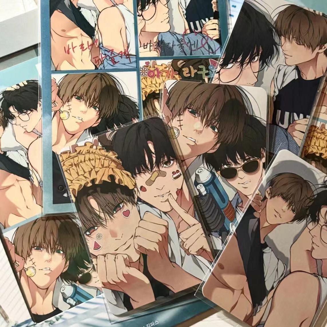 云端之恋韩漫周边小卡自制四宫格