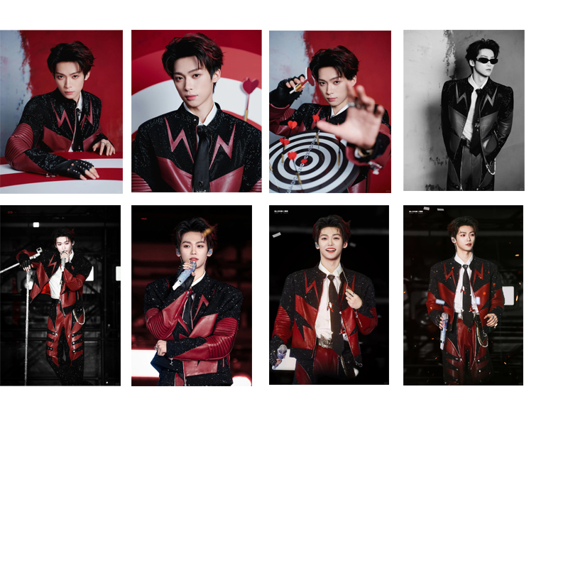 新款梓渝小卡ins风高颜值梓渝赣州音乐节小卡可爱高清粉丝应援卡