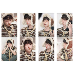 新款梓渝周边自印梓渝高颜值物料送同担拍照装饰收藏拍立得卡片