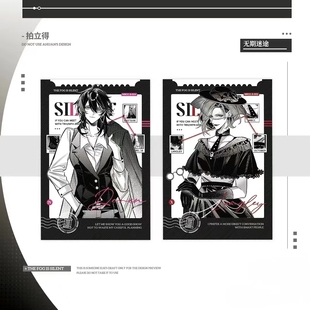 新款无期迷途周边拍立得夜莺兰利同人高颜值自制拍立得小卡送朋友