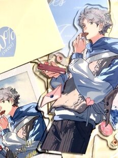 ins风菅原孝支排球少年亚克力立牌立绘人形立牌精美闺蜜礼品可爱