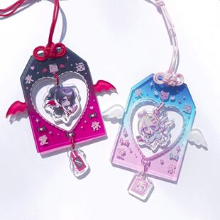 新款主播女孩重度依赖超天酱糖糖亚克力御守自制挂件高颜值同人谷