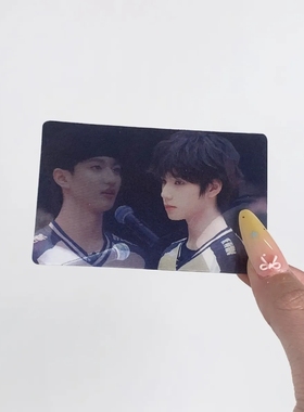 新款TF4代橹穆cp卡片王橹杰穆祉丞3变光栅小卡3寸粉丝应援卡片