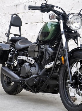 雅马哈大都会 xv950前座后座 bolt靠背货架 头罩 脚踏 保险杆护杠