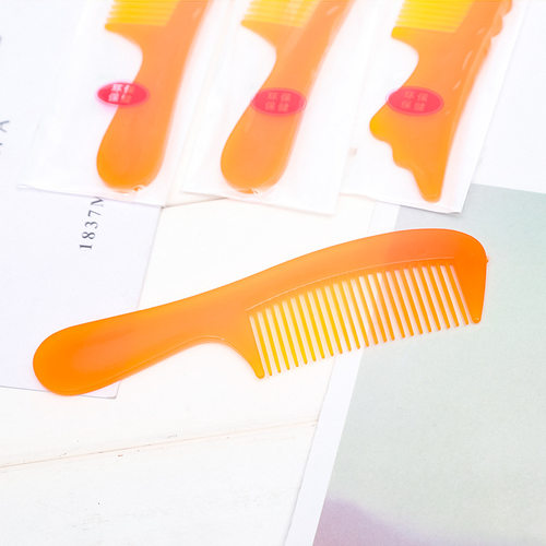 圆润折不断牛筋梳小号结实耐用防静电牛筋梳子便携小梳子发梳