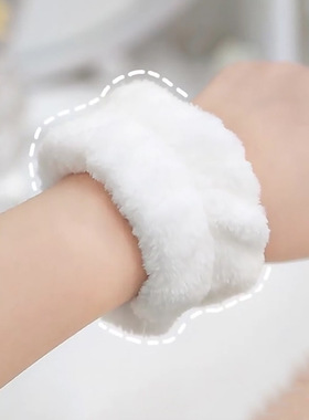 洗脸手腕带吸水神器洗漱胳膊袖口防挡湿手环袖套运动擦汗吸汗护腕