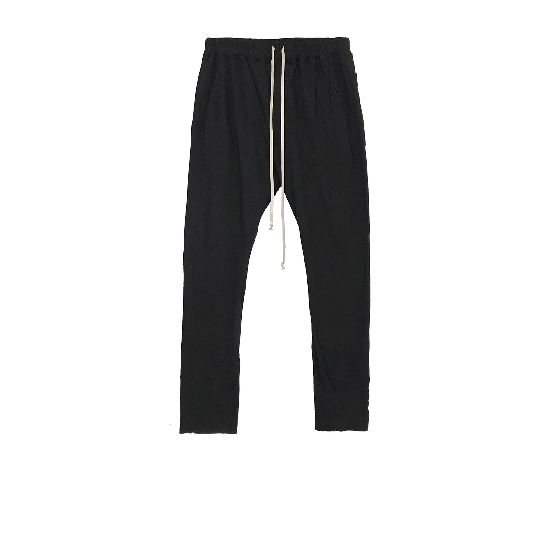 【现货】Rick Owens DRKSHDW Berlin黑色薄款直筒长裤RO男女