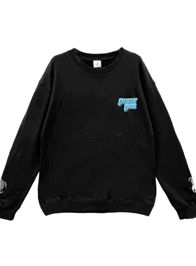 【现货】Deadly Doll  黑色假面女郎漫画印花卫衣 男女同款