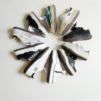 正品MIHARA三原康裕厚底溶解鞋