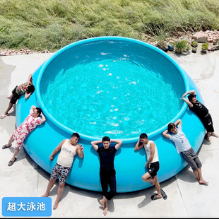 夏天儿童充气游泳池大人小孩学泳池 戏水蓄水池养鱼养虾免安装