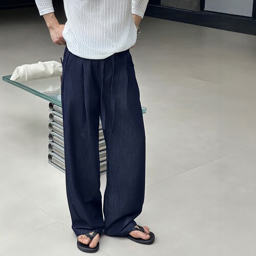 INTENSE天丝冰感直筒长裤时尚男