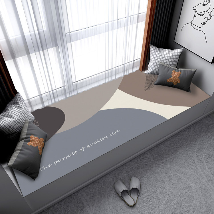 皮革飘窗垫四季防水可擦自由裁剪