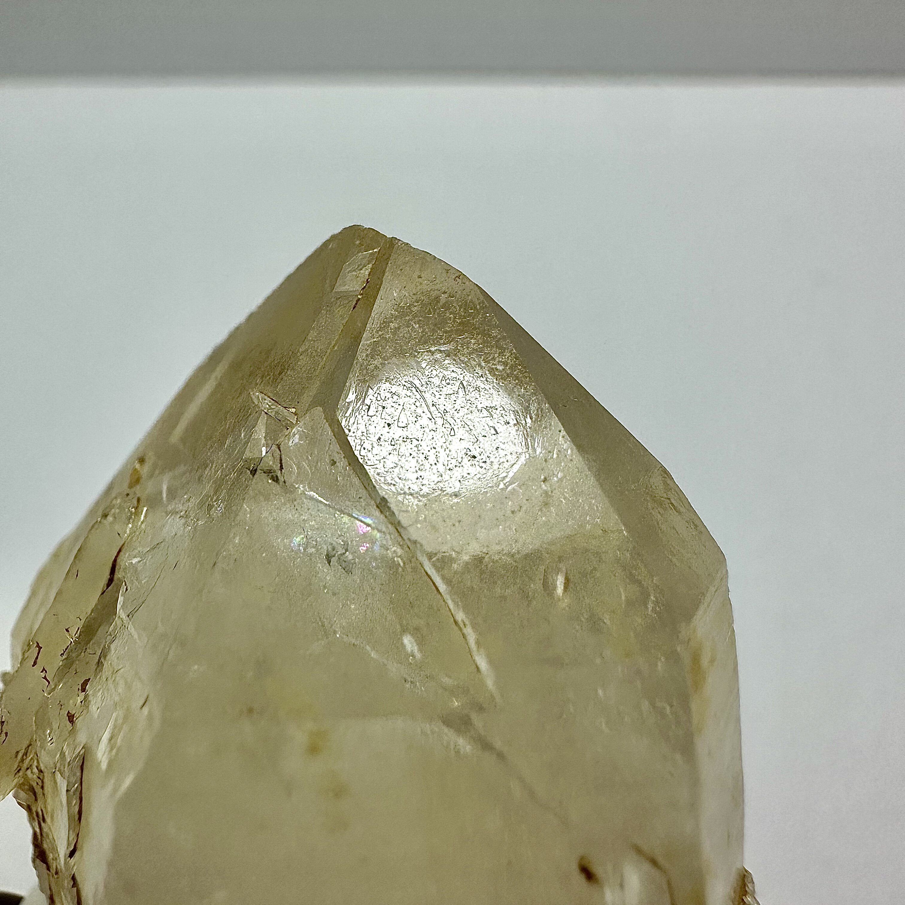 天然巴基斯坦喜马水晶 高频高能 资料库水晶 29x22x48mm 41.8g