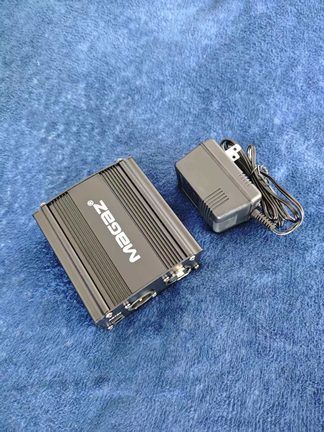 热卖①48v幻象电源电容麦克风幻想供电适配器e300得胜ISK通用