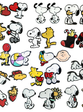 欧美风卡通合金学生韩版饰品耳坠