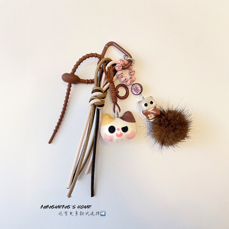 泡泡玛特sp包挂件钥匙扣礼物拉布