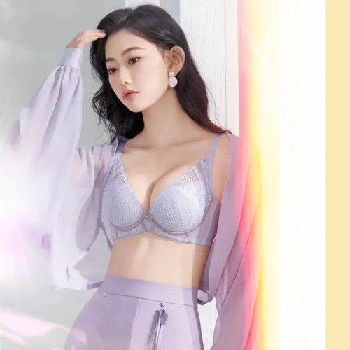 owsL奥维丝丽2418新款3扣中薄棉B杯聚拢舒适调整型女士文胸罩内衣