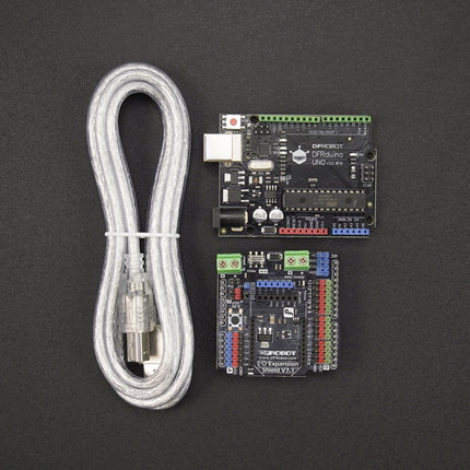 DFArduino UNO R3主控板 扩展板兼容UNO MEGA DUE控制板