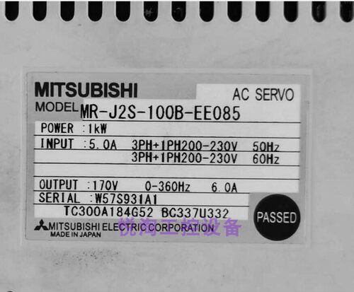 维修MR-J2S-40B/70B/100B-EE085,70B-PZ009-U653 三菱伺询价为准
