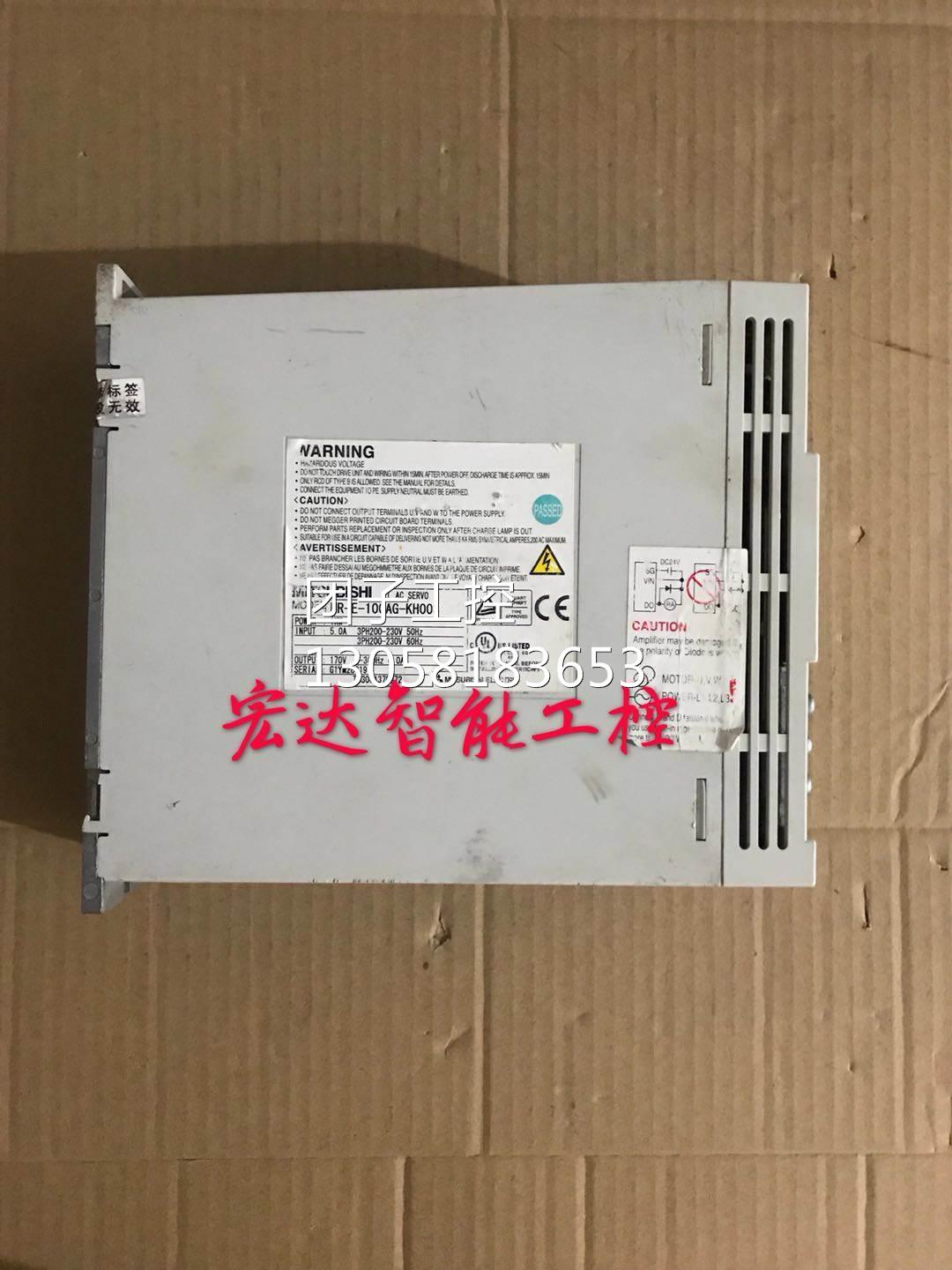 ￥MR-E-100AG-KH003三菱伺服驱动器1KW 拆机 询价