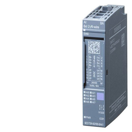 德国进口原装西门子ET200SP模拟式输入端模块6ES7134-6GF00-0AA1