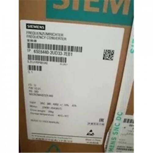 6SE6440-2UD35-5FA1西门子M440变频器55KW原装6SE6440-2UD37-5FB