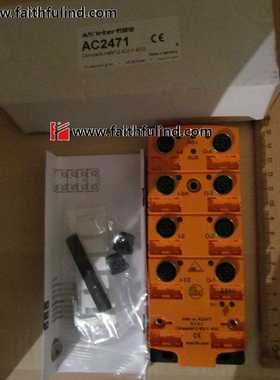 IFM AC2471 易福门全新AS-i从站模块 CompactM12 4DI-Y 4DO询价