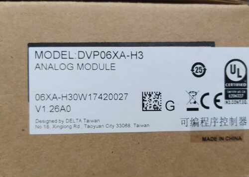 DVP06XA-H3 全新台达EH3扩展模块原装正品现货询价