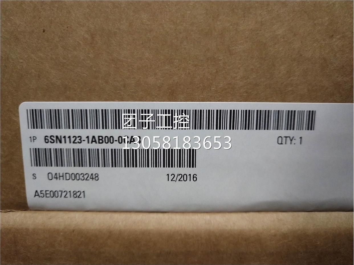！6SN1123-1AB00-0CA3 西门子备件 6SN1123-1ABOO-OCA3进18A/主24