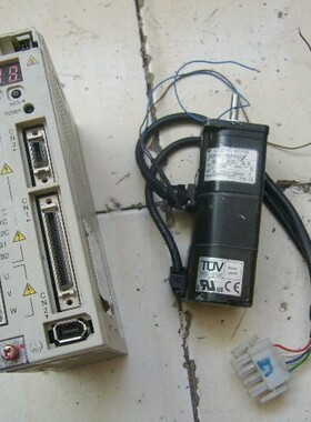 拆机 220V 50W 伺服驱动器 SGDMA5ADA 电机 SGMAHA5 带刹车询价