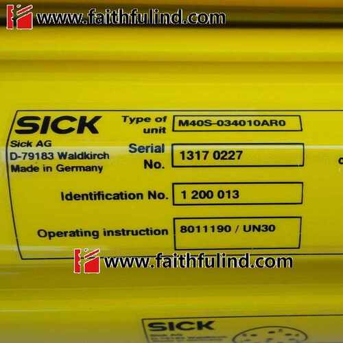 @Sick M40S-034010AR0 西克全新安全光栅传感器 1200013询价