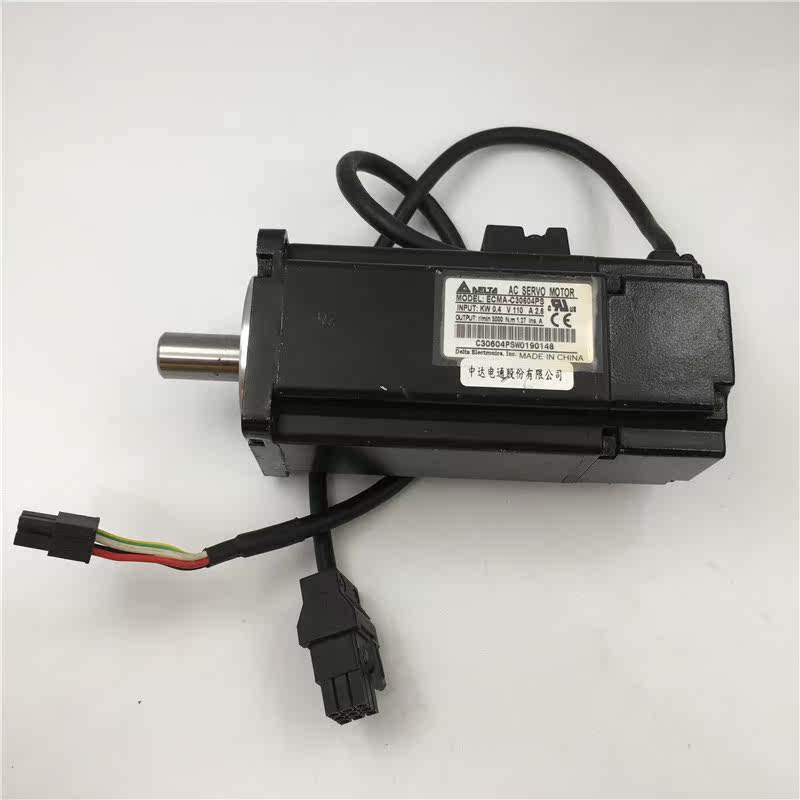 拆机台达 400W伺服电机ECMA-C30604PS成色漂亮 实物图 现货 询价