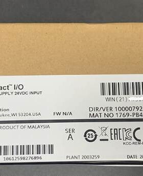 1769-PB4 1769-SDN 1769-OF4 1769-IF4I 1769-IF16C AB 全新原装