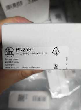 IFM易福门压力传感器PN2597现货询价