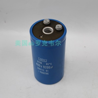 400V 9200UF NIPPONCHEMI-CON电容 现货实拍 厂家直售 成色新询价