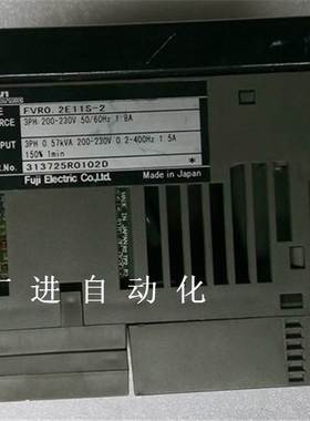 富士变频器 FVR0.2E11S-2 220V 0.2KW 原装拆机 质量包好询价