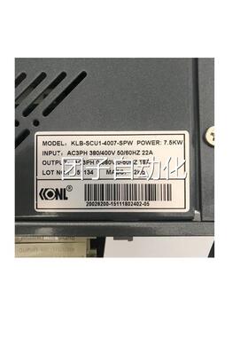康力电梯变频器 1KB-SCU1-4007-SPW 7.5KW/1KW/主板为KLUB-MC-LS1