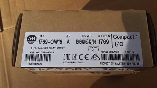1769-IF4FXOF2F 1769-OW16 1769-OB8 1769-AENTR AB 全新原装询价