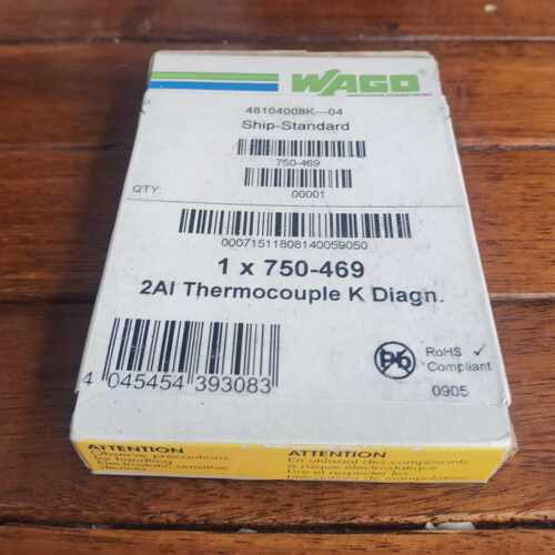 ￥ 全新原装 WAGO 万可 750-469 成色非常漂亮 实物照片询价