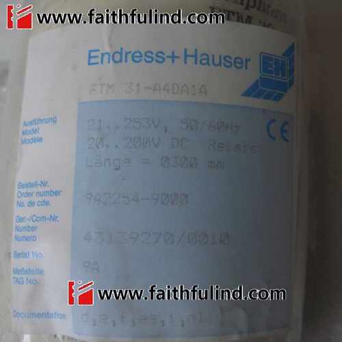 @E+H FTM31-A4DA1A 恩德斯豪斯全新音叉式物位计询价