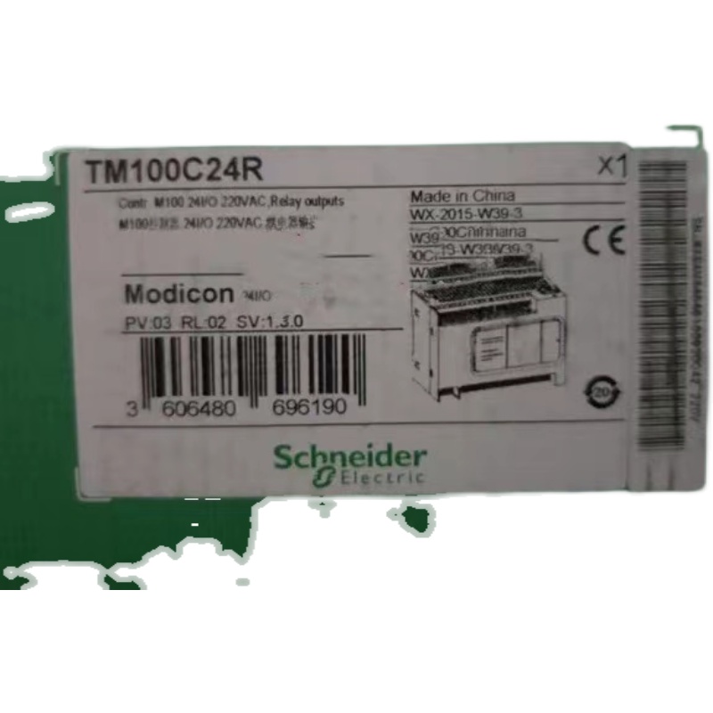 施耐德TM200C16U TM200C24U TM200CE24U TM200C40U 可编程控制器