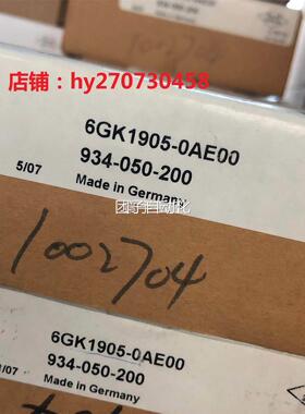 6GK1 90A5-OEOO 西门子接器 接端 1P 6GK190头5-0AE00询价